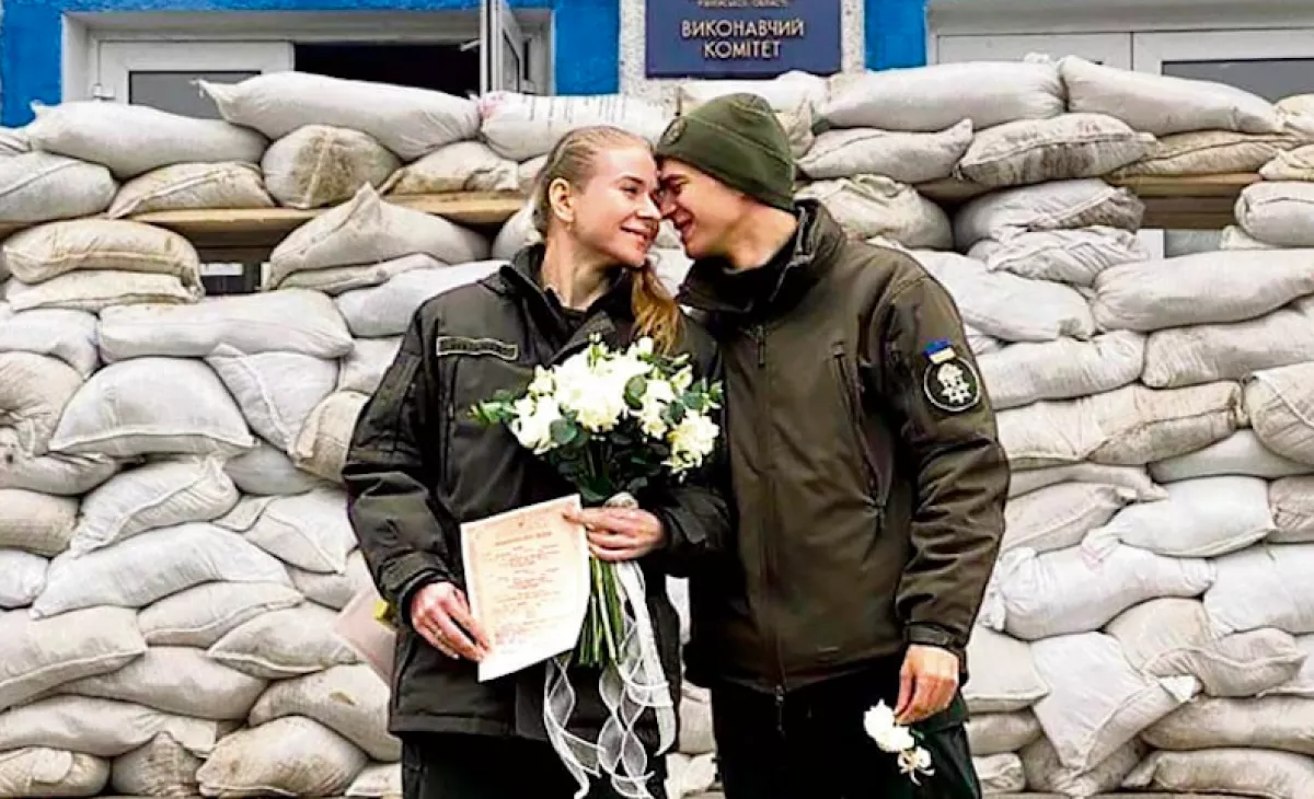 A NAP KÉPE UKRAJNÁBÓL: a szerelem mindig győz!