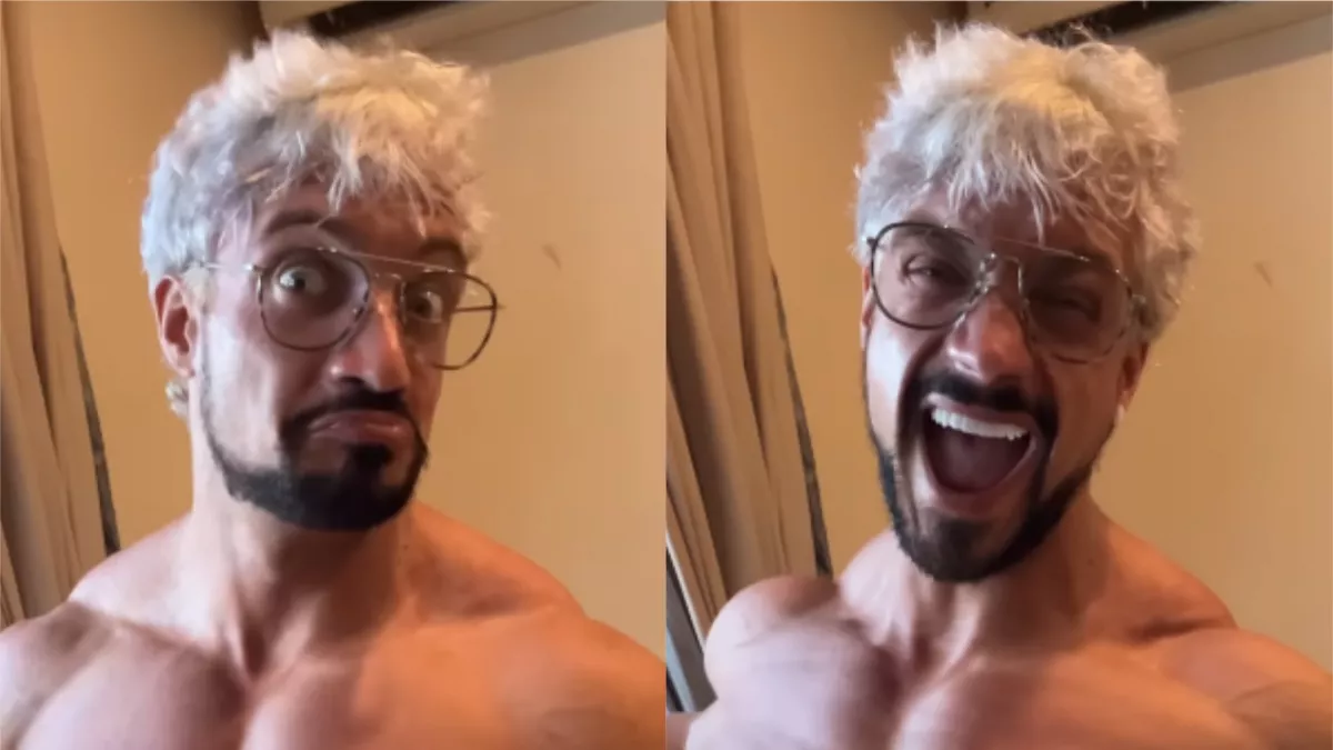 Tapsolt egyet a fittnesz-influenszer, ami ezután jön, az meg nem e világi - Videó