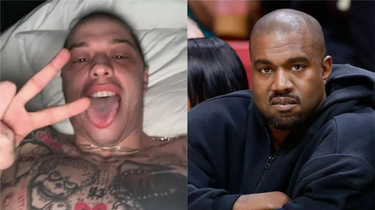 Megőrült? Durva üzenetet küldött Kim Kardashian új pasija az ágyból Kanye Westnek - Fotók