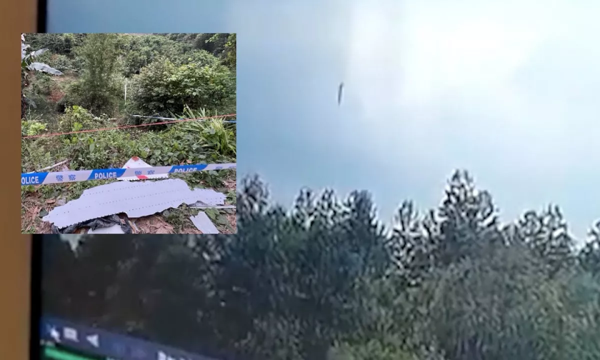 Előkerült a videó: 640 km/h-s sebességgel csapódott a földbe a Boeing