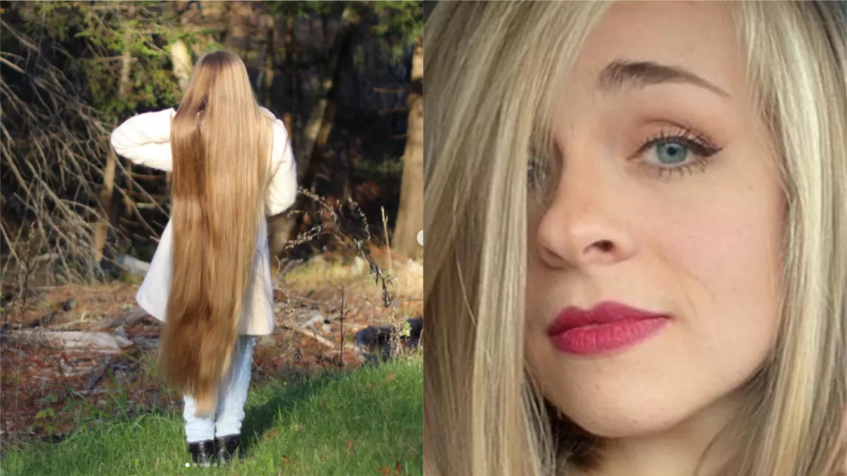 Aranyhaj: 19 éve nem vágatta le a haját a lány, most megdöbbentő képet posztolt 