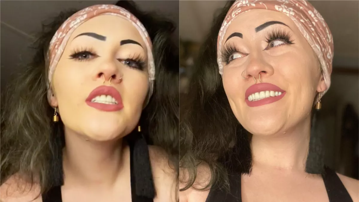 Foga és szemöldöke sincs - Sokkolja a világot a tiktoker smink nélküli videója