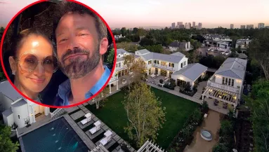 22 milliárdot fizetnek J-Lo-ék - ez a mesebeli villa lesz szerelmi fészkük - Fotók