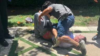 Félbeszakadt az esküvő, rendőrség a helyszínen - Nem akárki tört be Britney Spears-ék lagzijába - Fotók