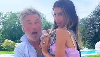 Itt az első kép Alec Baldwin-ék 7. gyermekéről - Fotó