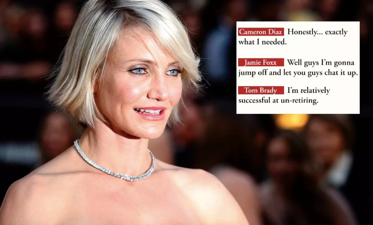 Ez a chat bizonyítja: Cameron Diaz 8 év után visszatér a filmvászonra