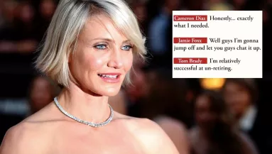 Ez a chat bizonyítja: Cameron Diaz 8 év után visszatér a filmvászonra