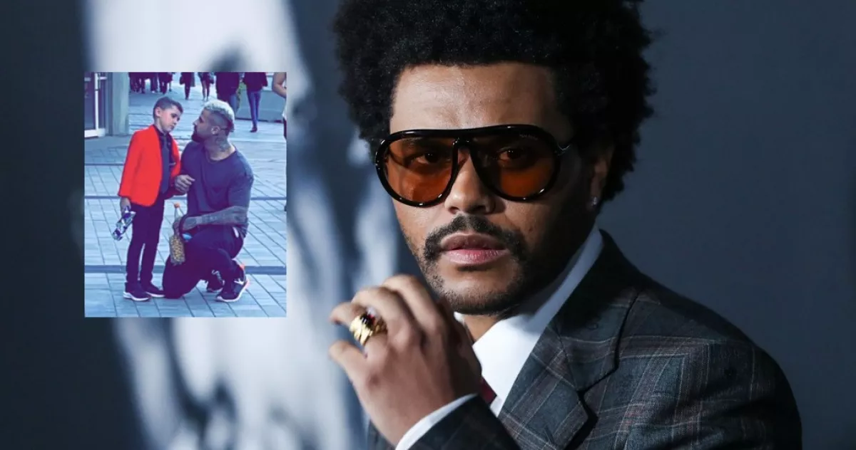 Meglátta a Twitteren egy síró, 6 éves rajongója fotóját, hihetetlen dolgot tett The Weeknd