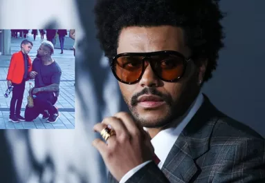 Meglátta a Twitteren egy síró, 6 éves rajongója fotóját, hihetetlen dolgot tett The Weeknd