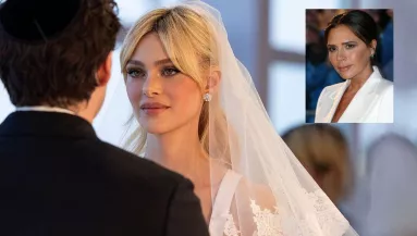 Ezért nem viseltem Victoria Beckham esküvői ruháját... - Nicola hatalmas gyomrosa az anyósnak - Fotók