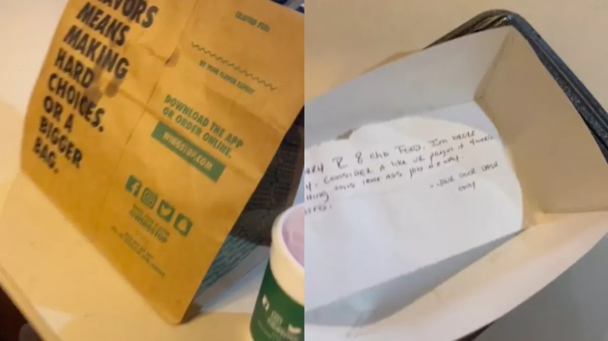 Online rendelt magának ebédet ez a férfi, amit a dobozban talált, attól sokkot kapott - Videó