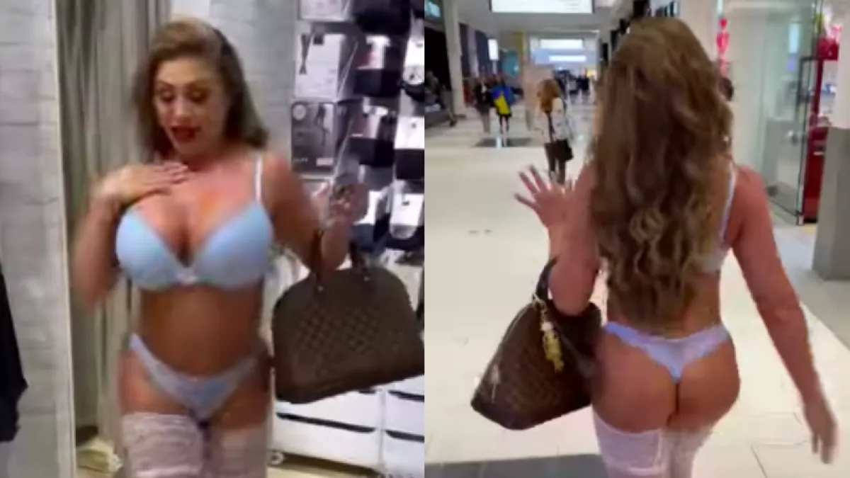 Háborognak a szülők: még a boltba is tangában jár ez a 30 éves influenszer - Videók