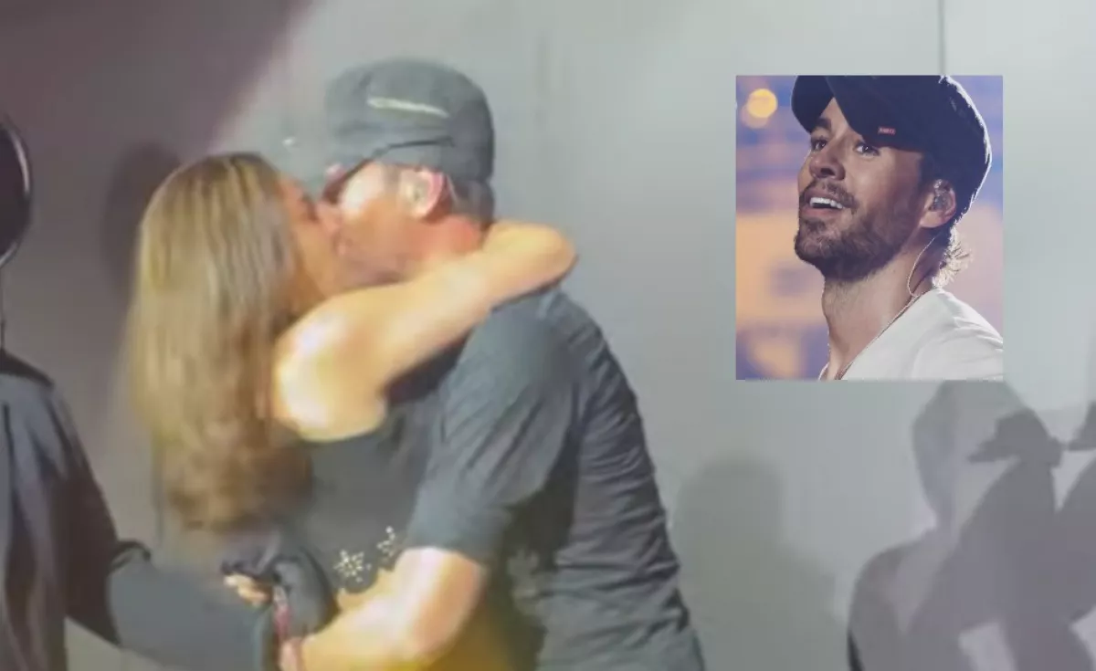 Házasságtörés? Vadul csókolózni kezdett egy rajongójával Enrique Iglesias, pedig ő csak egy szelfit akart - Videó