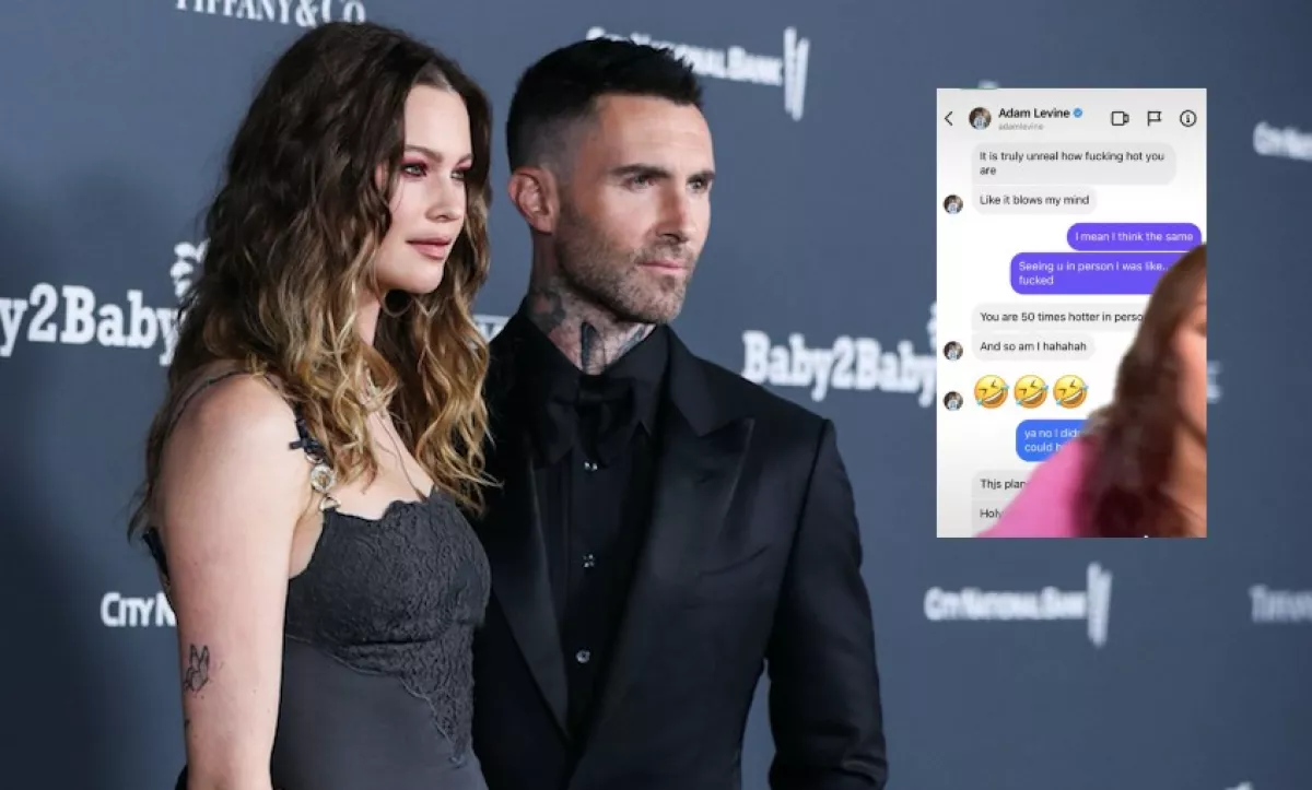 A babahír bejelentése után került elő Adam Levine 23 éves szeretője - Közzétette a bizonyítékait
