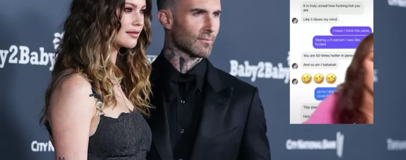 A babahír bejelentése után került elő Adam Levine 23 éves szeretője - Közzétette a bizonyítékait