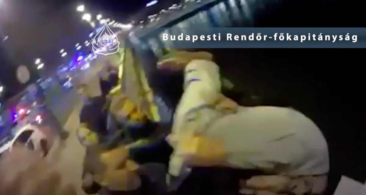 Testkamera rögzítette: egy sokkos állapotban lévő 19 éves lány akart öngyilkos lenni a Margit hídon