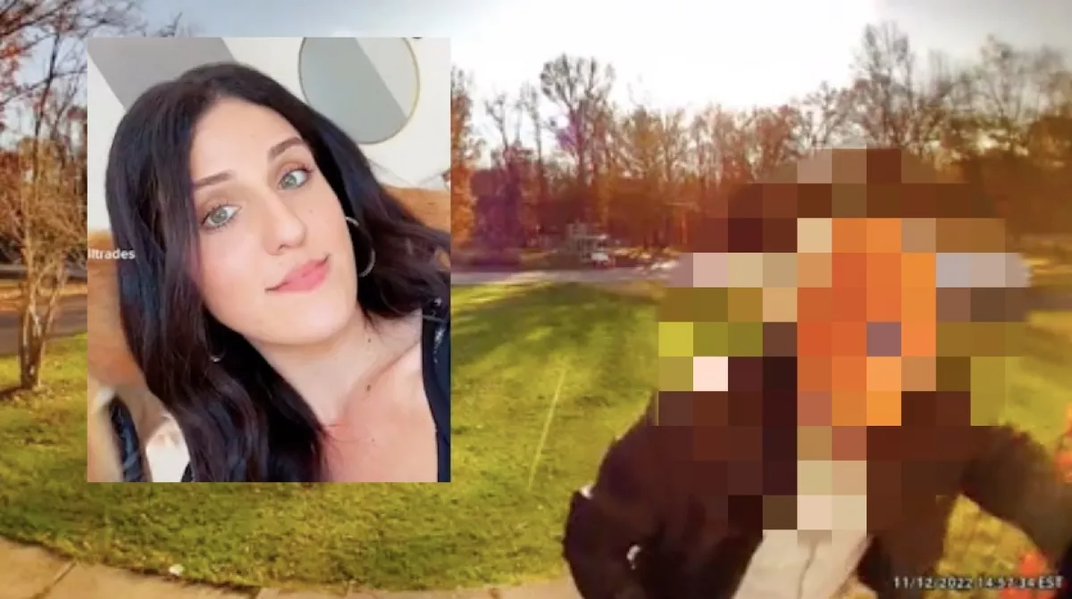 Nem hiszi el a lány, mit rögzített a biztonsági kamerája, miután elhagyta az otthonát - Videó