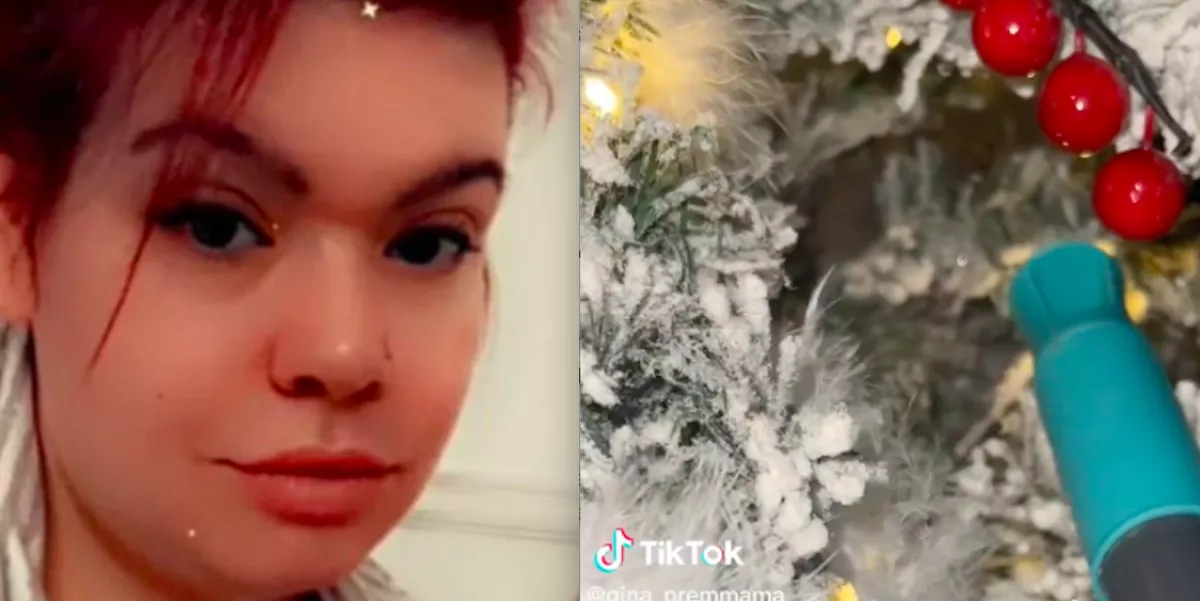 Megállt a szíve Ginának, amikor meglátta, mit rejt a karácsonyfája - Videó