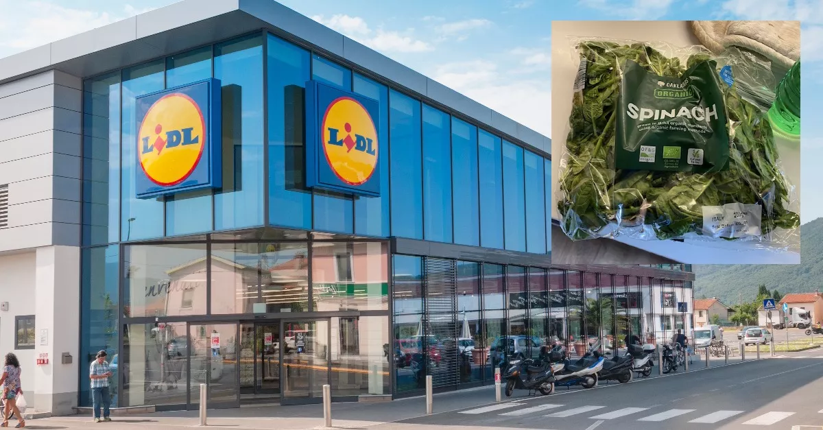 Lidl vacsora: hatalmasat sikított a nő, amikor ezt találta a zacskós spenótban