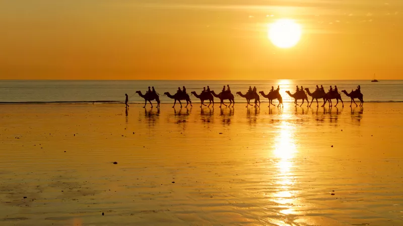 Cable Beach, Broome, Ausztrália