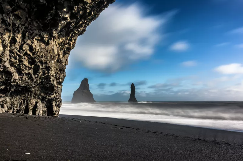 Reynisfjara Beach, Izland