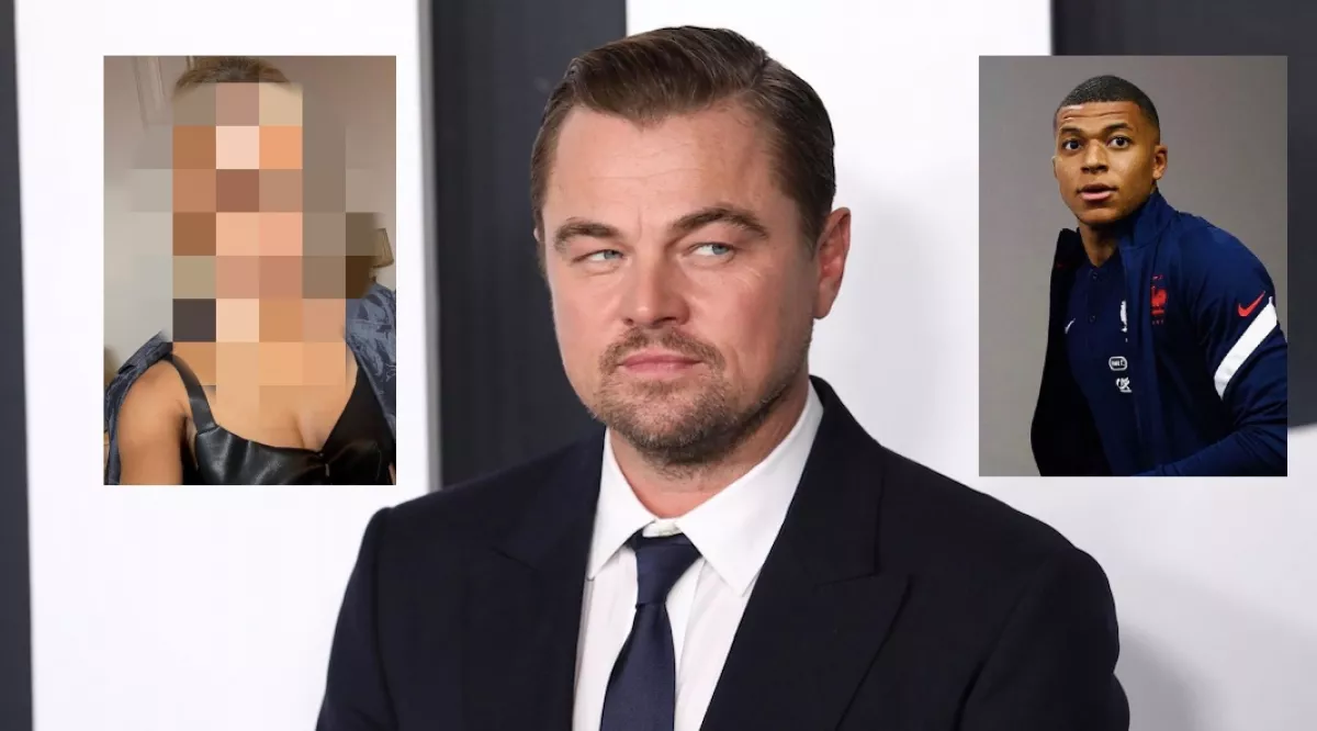 Mbappé kezéről csapta le: szokatlanul "idős" modell Leonardo DiCaprio új szerelme - Fotók