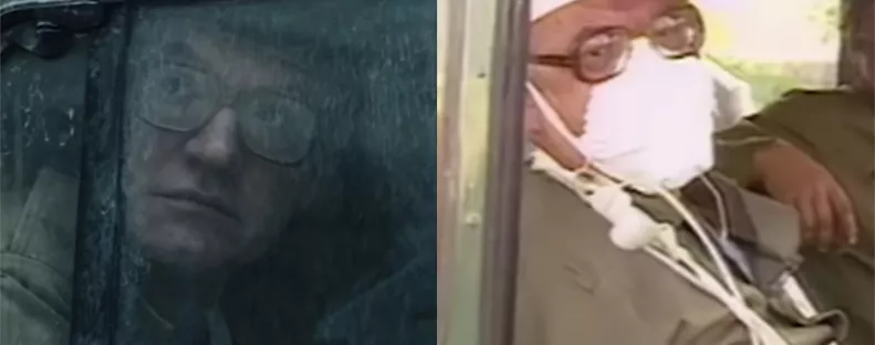 Csernobil: egymás mellé tették a film és a valóság képeit, a videó felrobbantja a netet