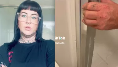 Orrfacsaró bűz áradt Juli fürdőszobájában, amikor szétszedte a zuhanyzót, majdnem elhányta magát - Videó