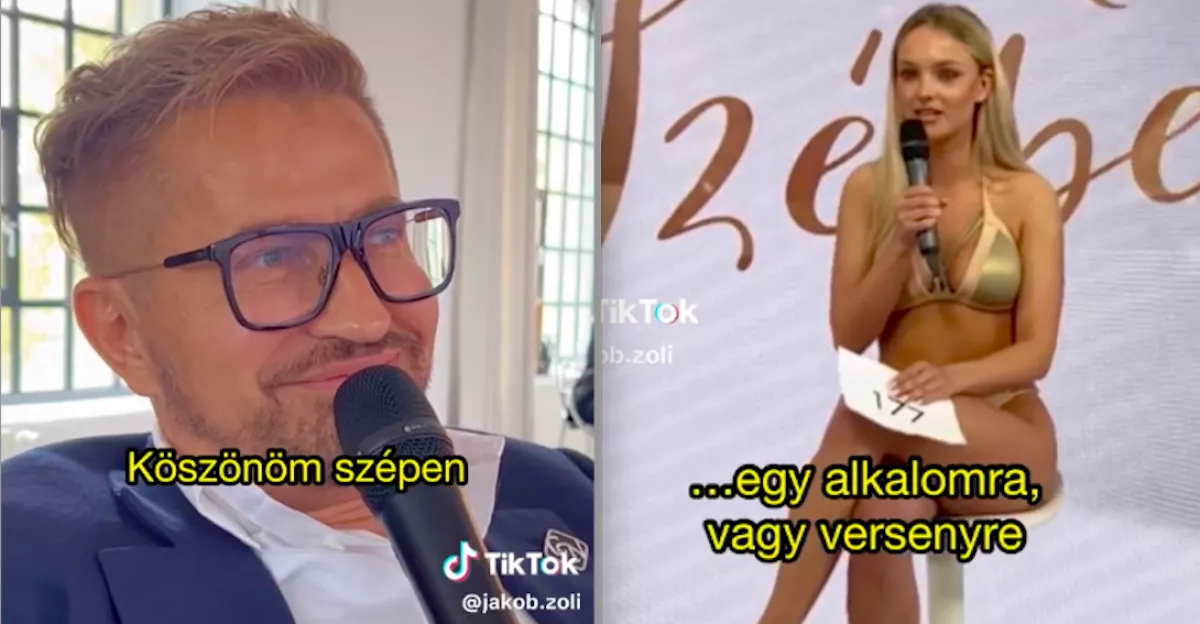 Imádja a franciát - mondta a magyar milliárdos a Magyarország Szépe castingján a lánynak, a modell válaszára talán ő sem számított - Videó