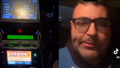 Elaludt a srác a taxiban: amikor felébredt, nem hitt a szemének - Videó