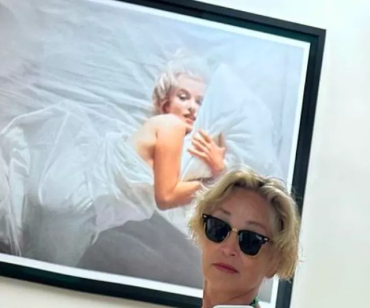 Sharon Stone bikini fotó rejtély