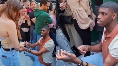 Tökéletes lánykérésnek tűnt egy Beyoncé-koncert, de többszörös katasztrófa lett belőle - Videó