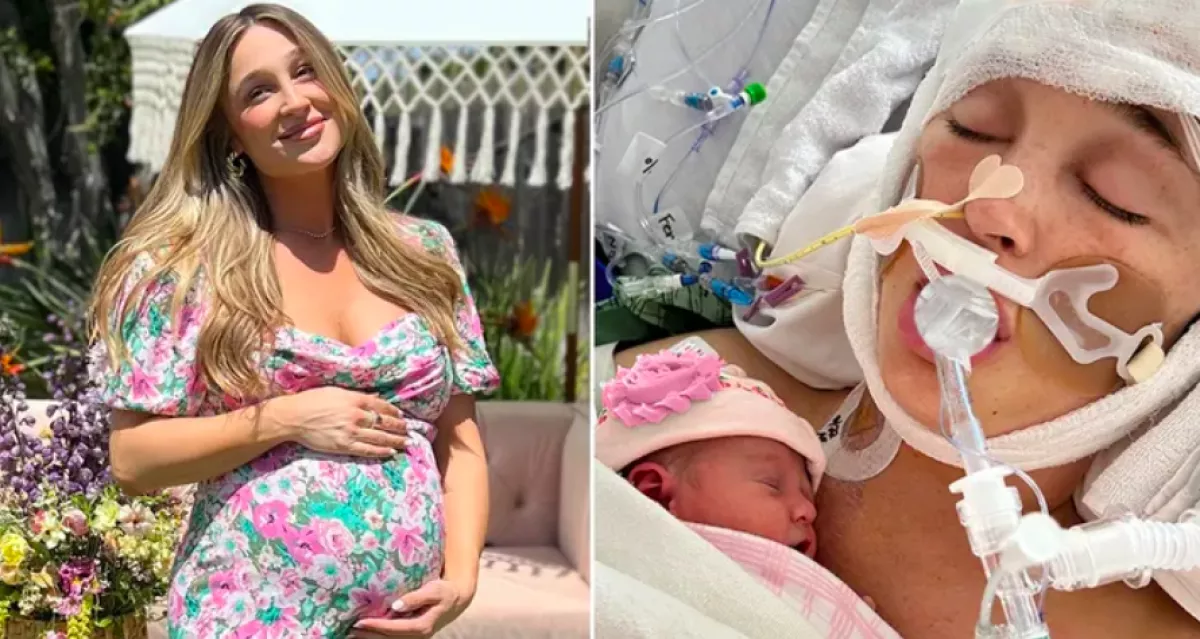 Egy héttel a szülés előtt esett kómába a terhes influenszer - megrázó a diagnózis - Fotók