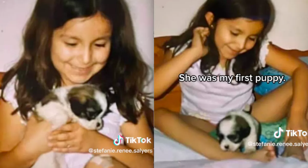 Kislány korában kapott egy kiskutyát: nőként mutatta meg, milyen szomorú véget ért a történetük - Videó