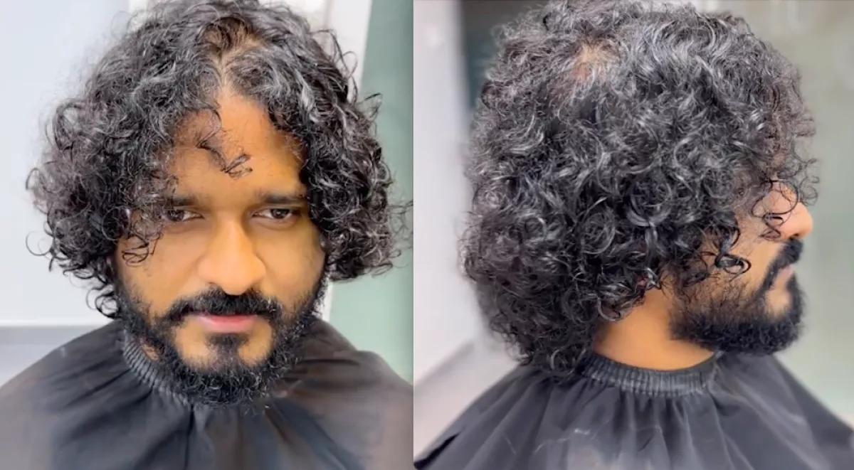 Új külsővel akarta meglepni a feleségét: amit a fodrász csinált a srác hajával, az mindent visz - Videó