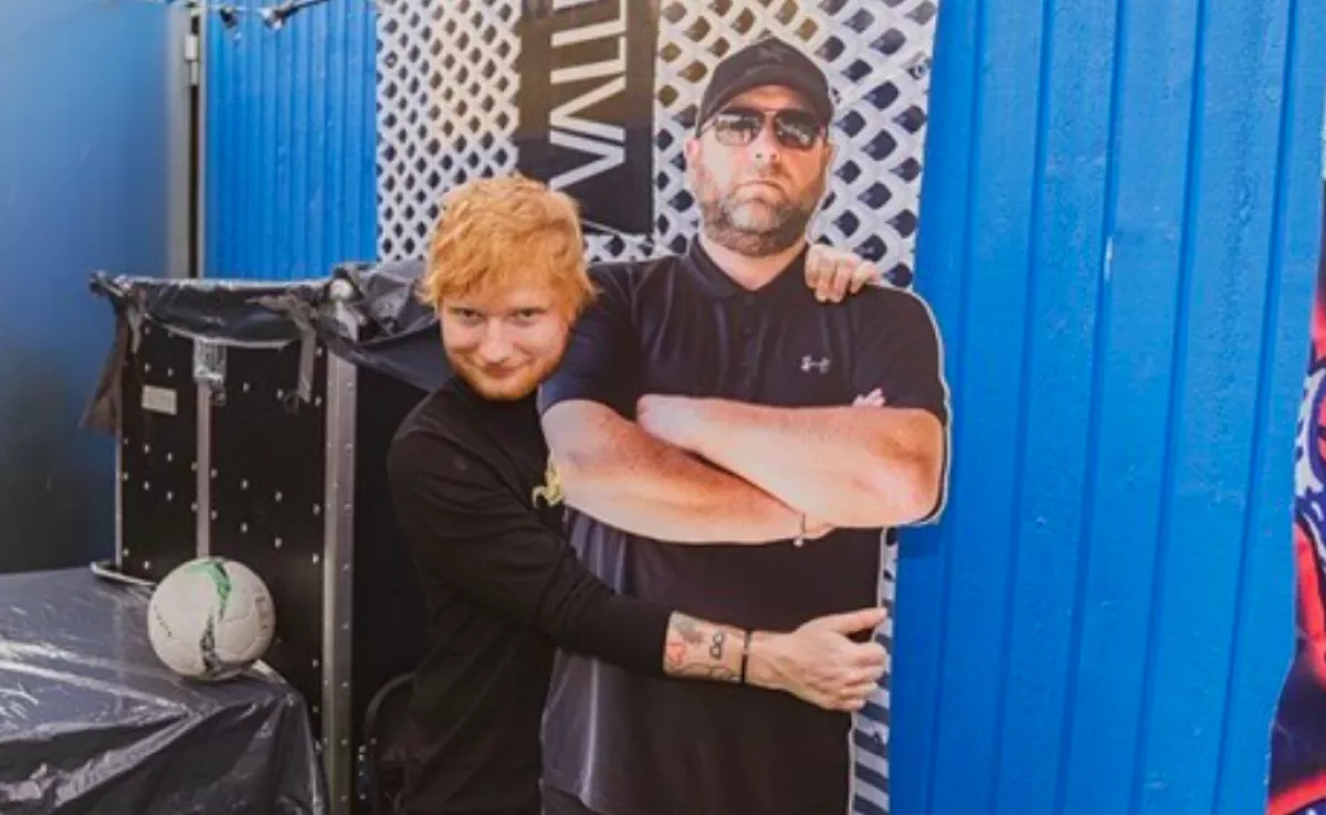 Hihetetlen képeket oszt meg Ed Sheeran-ről a testőre - Több mint 700 ezren követik - Fotók