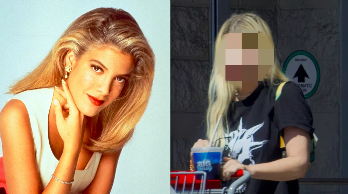 Smink nélküli képe sokkolja a Beverly Hills 90210 rajongóit - Ezért válik az 50 éves színésznő? - Fotók