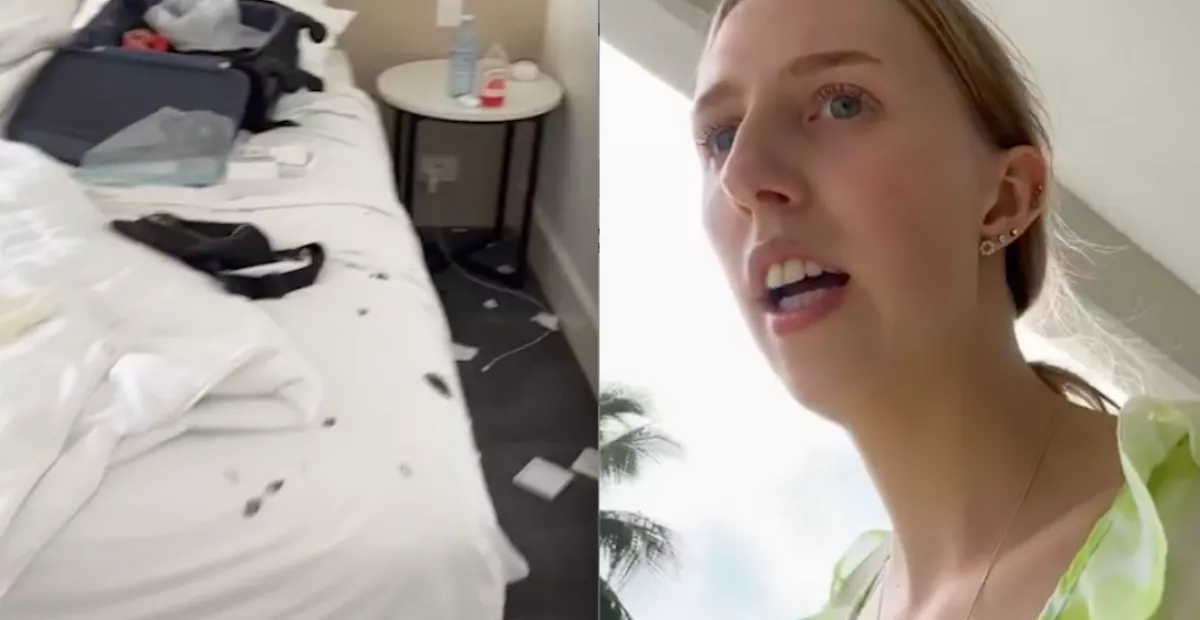 Figyelmeztették a lányokat, csukják be a hotelszoba ablakát: amikor visszaértek, valósággal sokkot kaptak - Videó