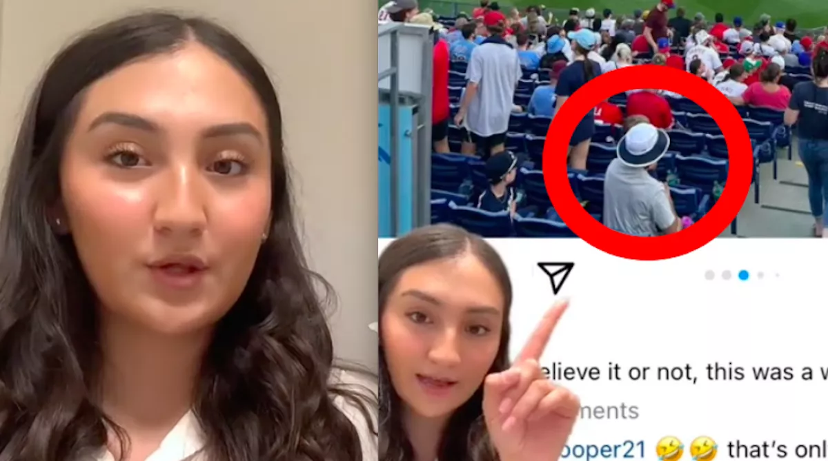 Képet küldött a barátnőjének: amikor a csaj meglátta a kalapos férfit rajta, tudta, hogy megcsalják - Videó 