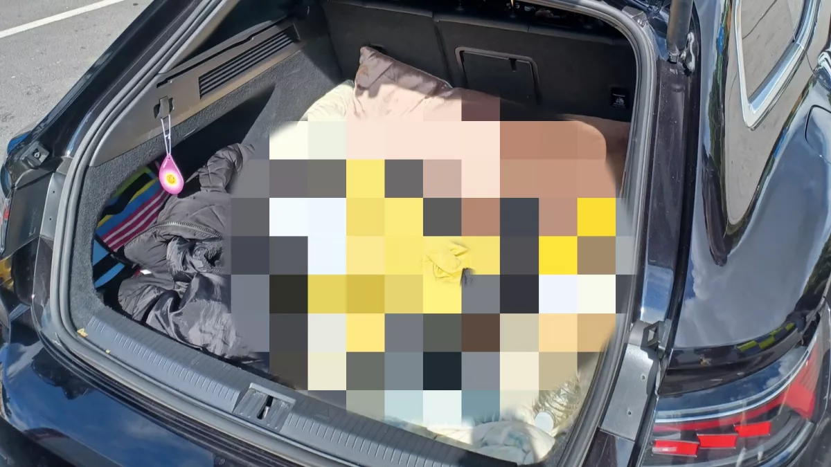 Megállították a rendőrök az autót az M6-oson: amikor benéztek a csomagtartóba, azonnal fényképeket készítettek