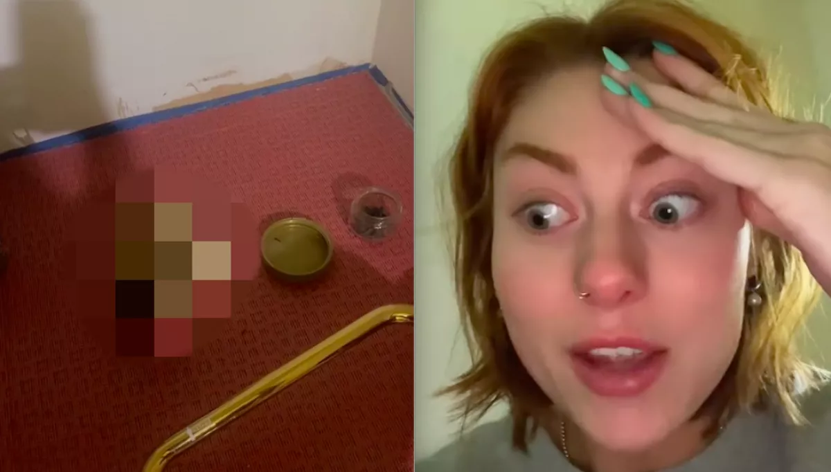 "Ez nem az enyém!" - Pánikrohama lett a lánynak, mit talált a fürdőszobában - Videó