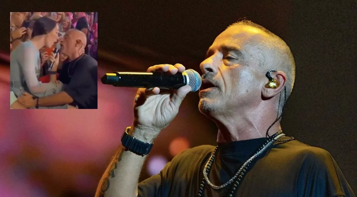 Előkerült a videó! Sokan kiadtak, mit tett a lányával Eros Ramazotti - Videó