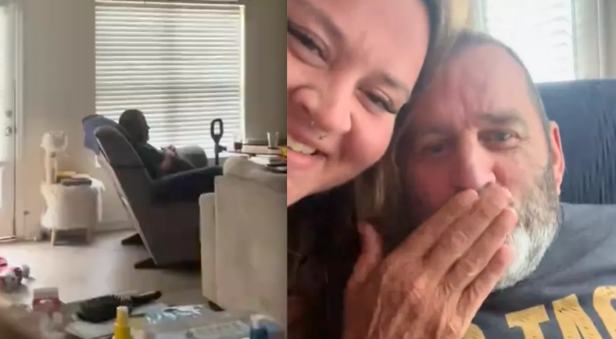 Elfelejtette a demens apa, hogy meghalt a fia: amit a lánya ezután tesz, milliókat hat meg - Videó