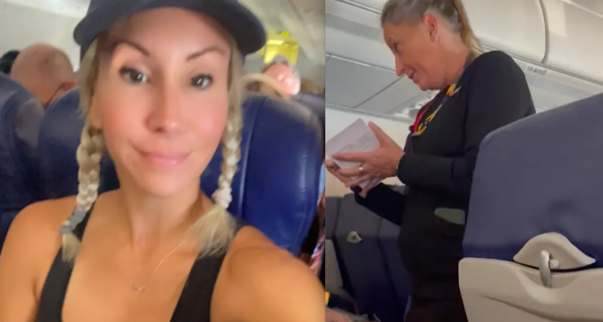 Sokkolta a stewardess megjegyzése a ruhájára: így néz ki a nő - Videó