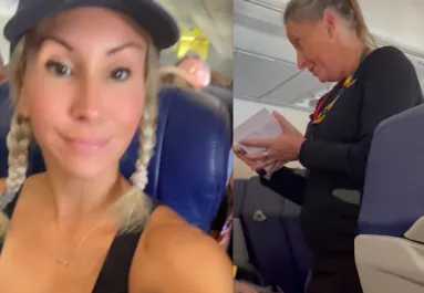 Sokkolta a stewardess megjegyzése a ruhájára: így néz ki a nő - Videó