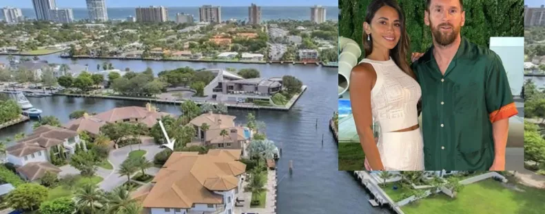 Élete legdrágább villáját vette meg Messi Miamiban - Autóval liftezhet a házban - Fotók