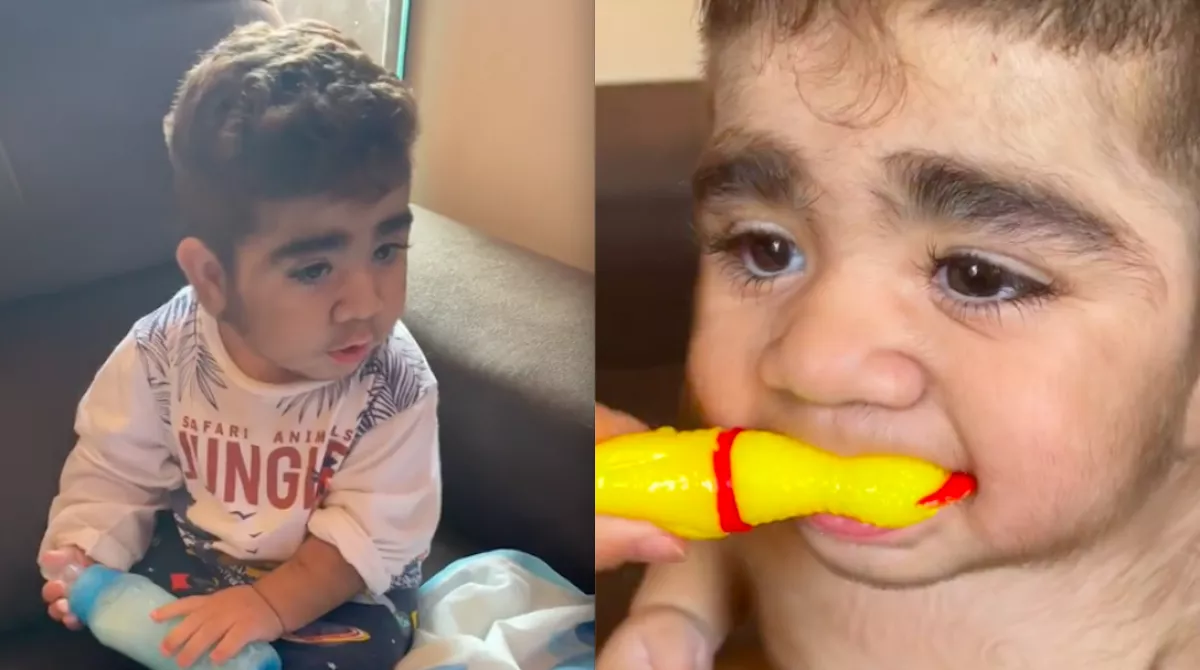 Szakáll és testszőr: ez a baba úgy néz ki, mint egy érett férfi - Videók