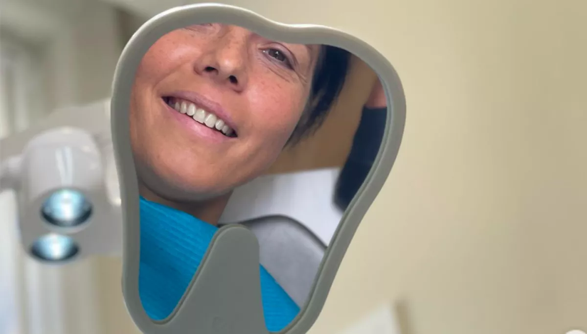 "Ömlött a vér" - Véletlenül fúrta át Szöllősi Györgyi ajkát a fogorvos