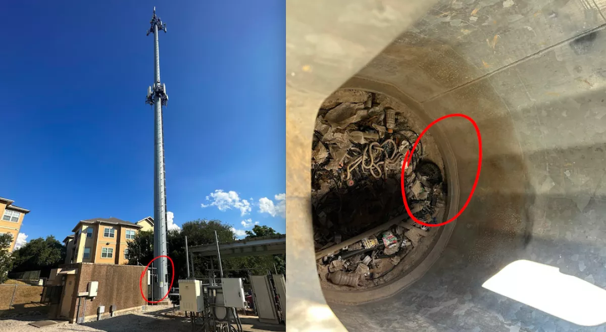 A rádiótornyon dolgozott a munkás: amikor belenézett, sokkot kapott - Fotók - 