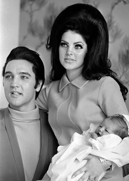 Elvis és Priscilla Presely